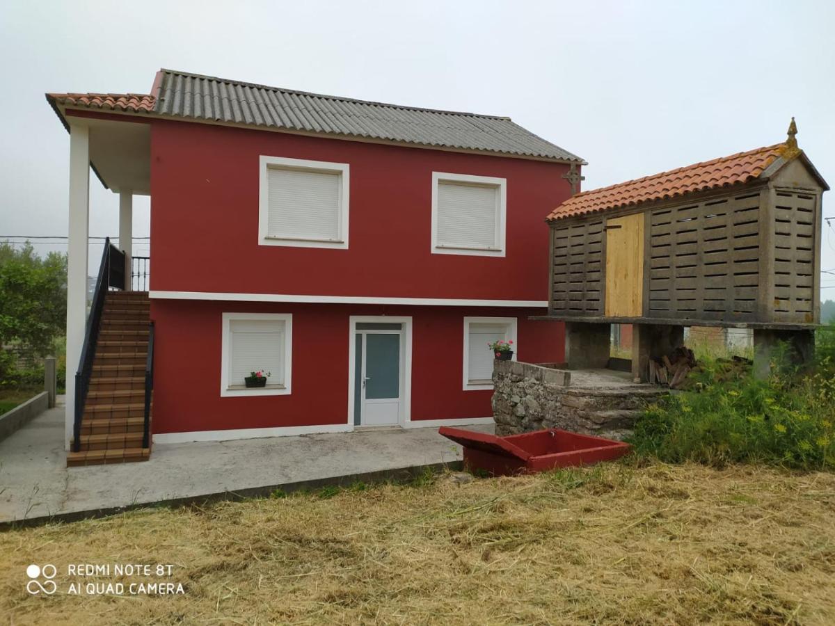 Casa De Cernado Traba De Laxe Villa Exteriör bild