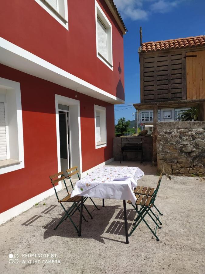 Casa De Cernado Traba De Laxe Villa Exteriör bild